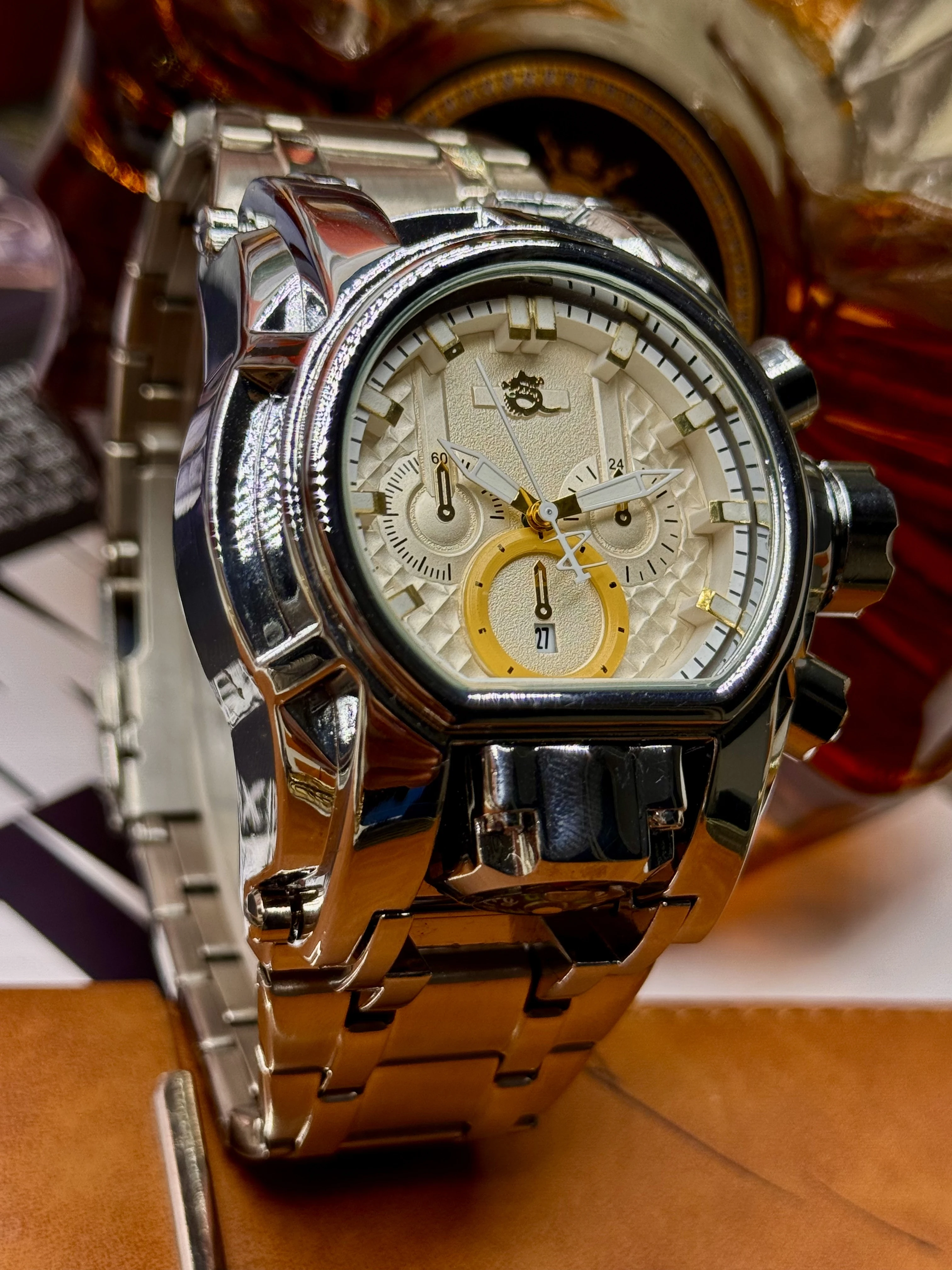 Luxurious Men's Punk-Style Watch, Unique Design and Fashionable Street Accessory, the Ideal Gift for Him, Durable and Practical - view 6