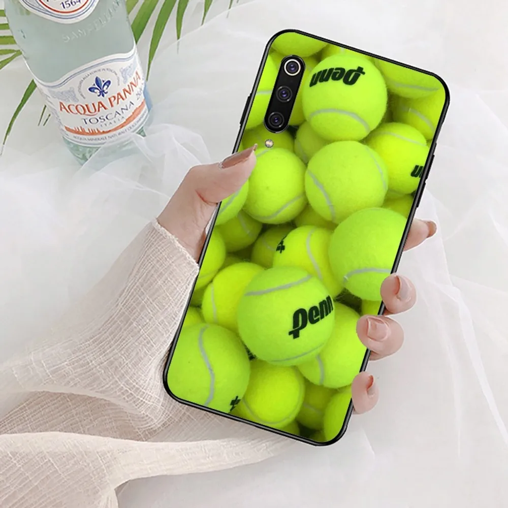 Tennis Print Phone Case For Xiaomi Mi 5X 8 9 10 11 12 lite pro 10T PocoX3pro PocoM3 Note 10 pro lite