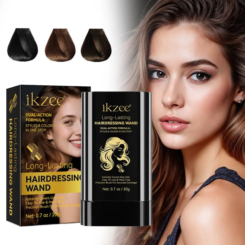 

Hair Color Comb Hair Disposable Hair Color Pen Hairs Color Stick Temporary Cover Gray Hairs Covering Artifacts