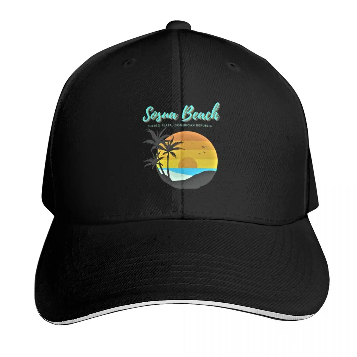 

SOSUA BEACH DOMINICAN REPUBLIC Travel Baseball Cap derby hat Golf Cap Unique hats Military Tactical Cap Women's 2025 Men's