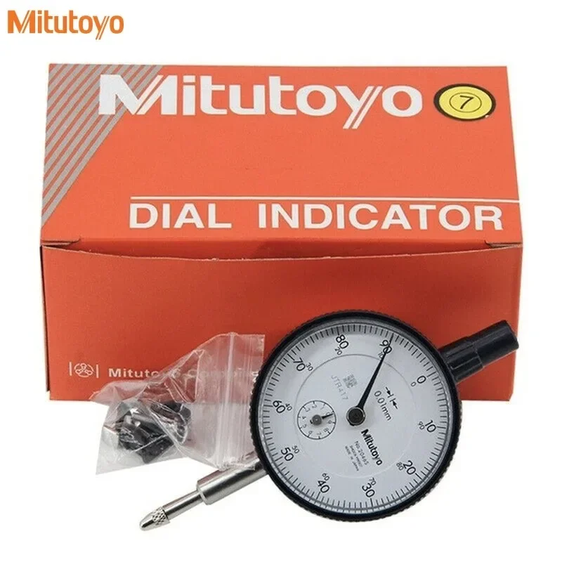 

Mitutoyo Dial Indicator 0-10mm 0.01 mm Dial Indicator Gauge Metric Measurement Tools Gauge Indicator Tool