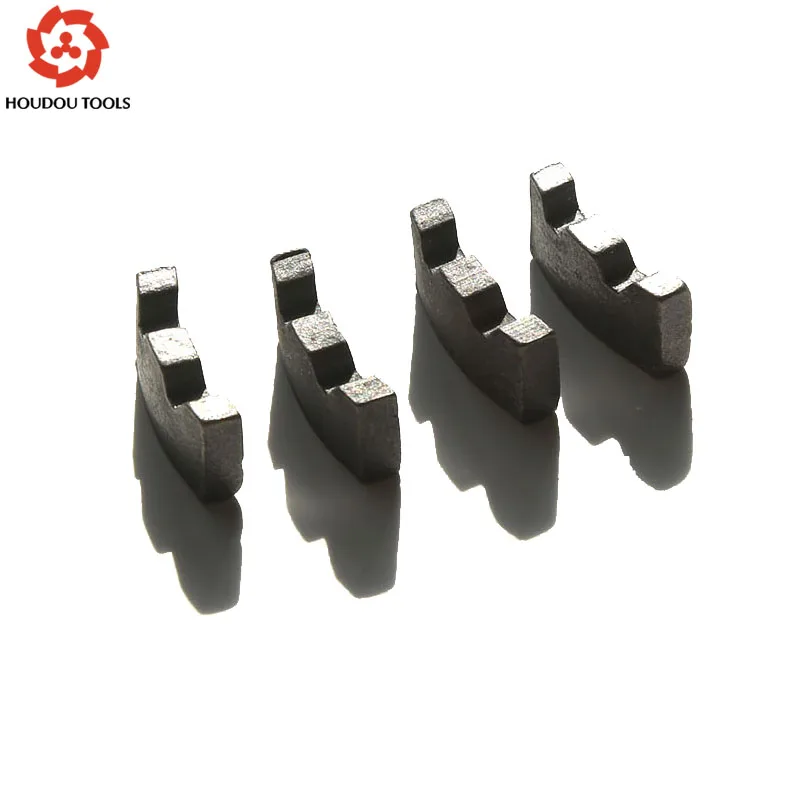 Cost sale of 4PCS of Diamond Alloy Segments for 18-400mm Diameter Diamond Wet Core Bits Drill Bits Segments Repair&Replacement
