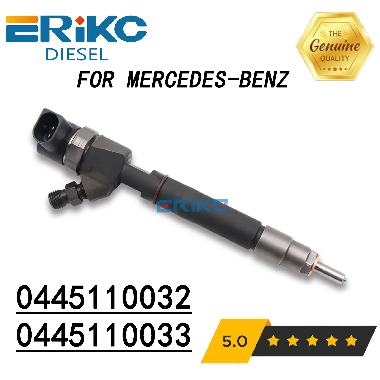 A6460701187 0445110032 0445110033 Diesel Fuel Injector Assy 0 445 110 032, 0 445 110 033 for MERCEDES-BENZ 500632 04781222AA