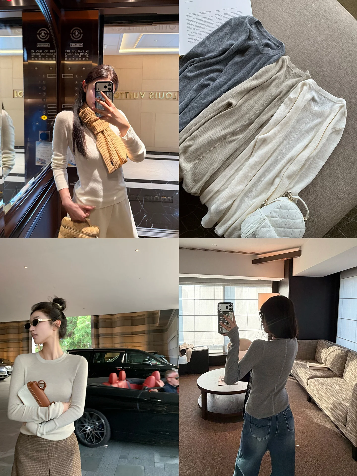 

Slim Fit Long Sve round Ne Вязаный шерстяной топ Универсальный базовый слой для женщин Мягкая теплая повседневная одежда Китайский бренд