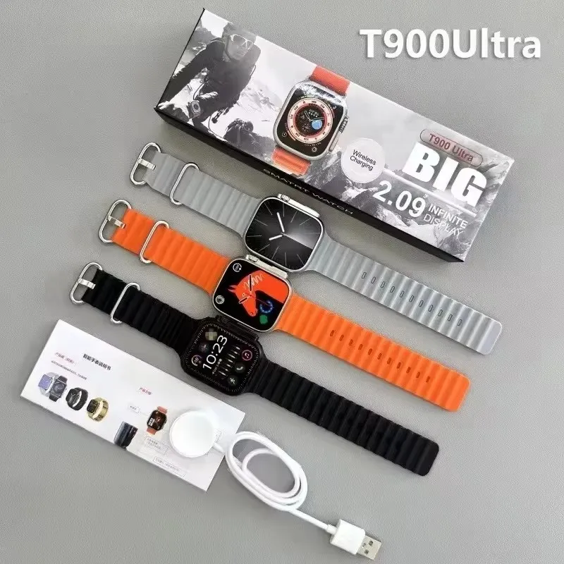 Original T900ultra Smart Watch for Apple Watch Phone Call Bluetooth Call SmartWatch For Men Women New  GPS Tracker ip67  Watches