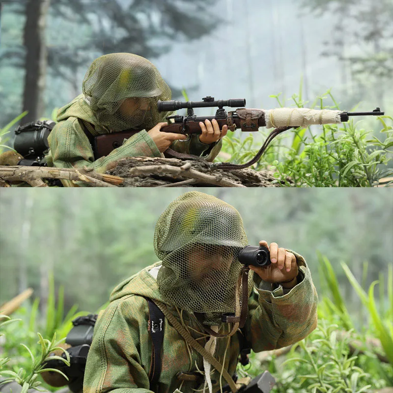 

In stock 1/6 DID D80163 WWII Series Sniper Soldier Wolfgang the Sniper Full Set Moveable Action Figure For Fans Collect Gift