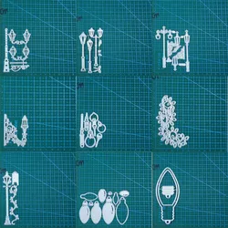 Street lights colored lights metal cutting dies mold Scrapbooking paper craft knife mould blade punch template Embossing stencil