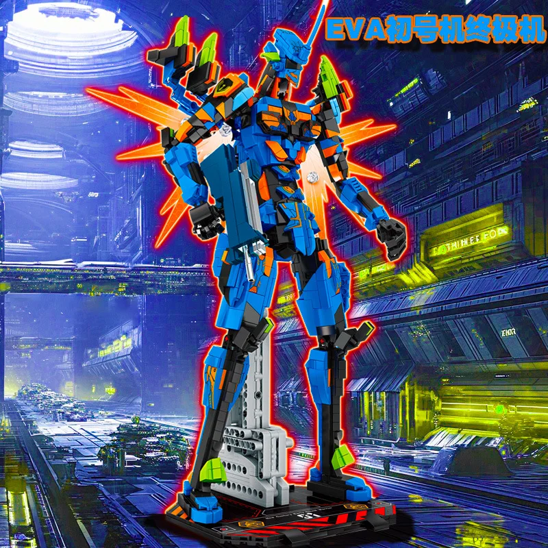 متوفر MOC وحدة تقنية الإبداع-01 Mecha اللبنات تجميع الطوب الروبوت لتقوم بها بنفسك لعب الأطفال هدية الكريسماس مجموعة #3