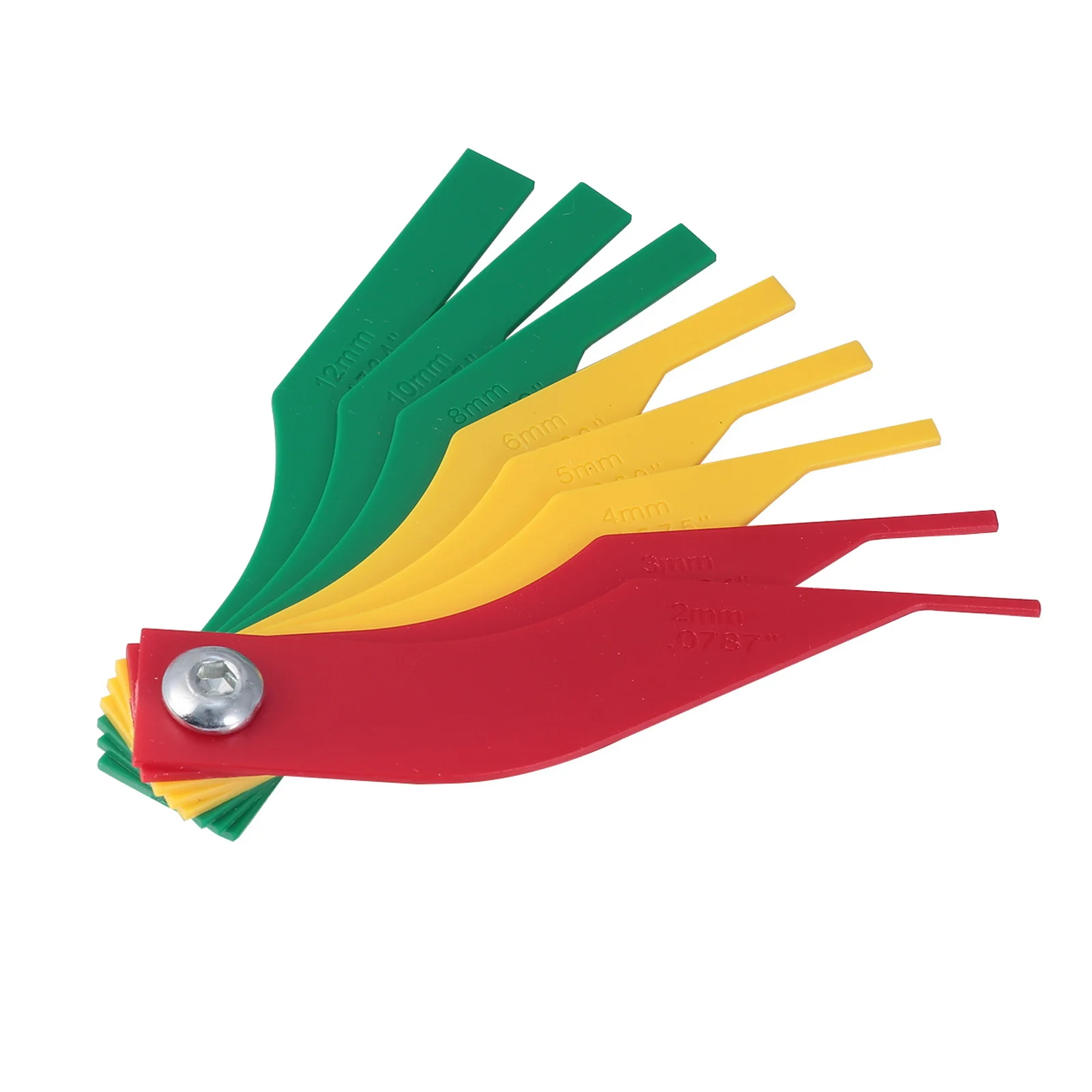 

Car Brake Pad Thickness Gauge High Precision Scale Measuring Tool for Automotive Brake Pad Inspection Repair Brakepads Ruler