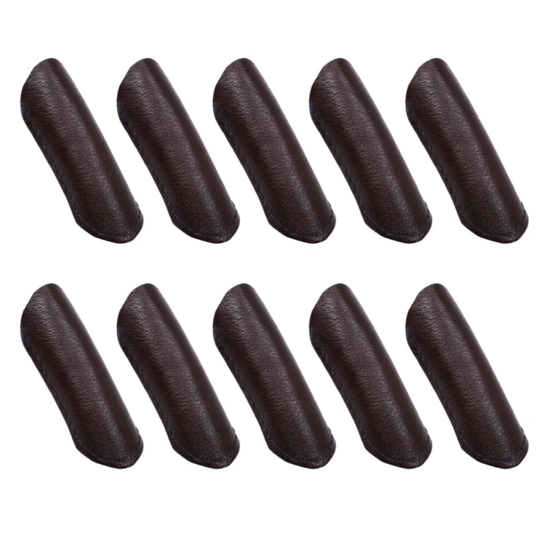 

CYL-10PCS Leather Finger Protector Finger Thimble Guards Tools For Hand Craft Jewelry Making