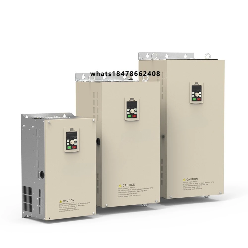 AC Motor Drive VFD 75KW 90 kw 110 kw Inverter 220/ 380V 3 Phase Frequency Converter RS485 Inverter for Automation Motor