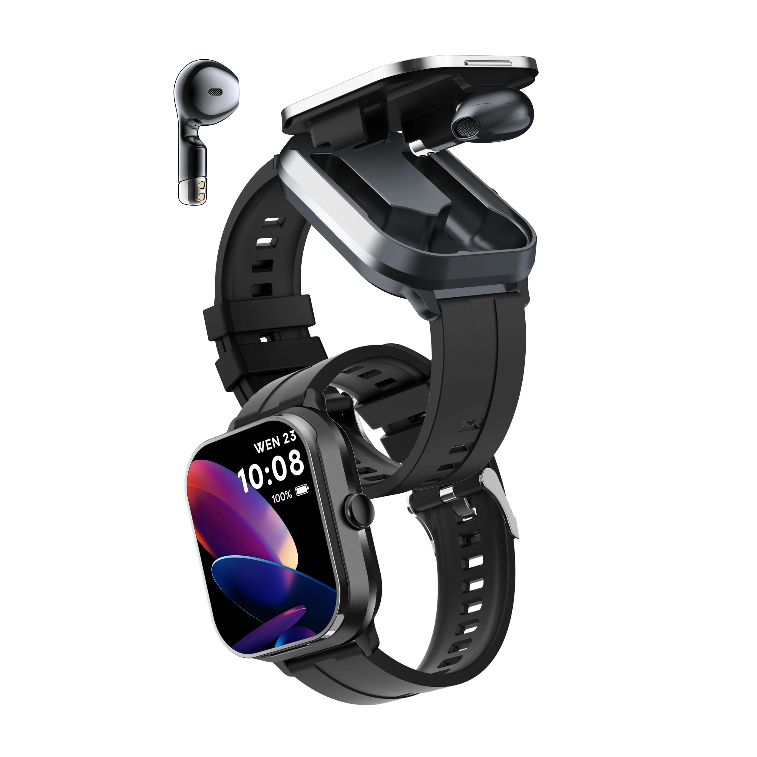 2026 D8Pro 2-in-1 スマートウォッチ ワイヤ - Smartwatch Custom のレビューと価格