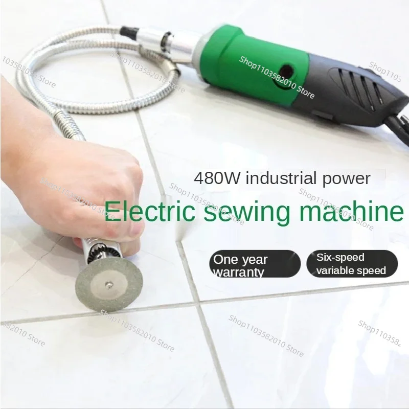 

220V 480W Hydroelectric Ceramic Tile Cutter, Floor Cleaning Machine, Slotting Machine, Angle Grinder Set