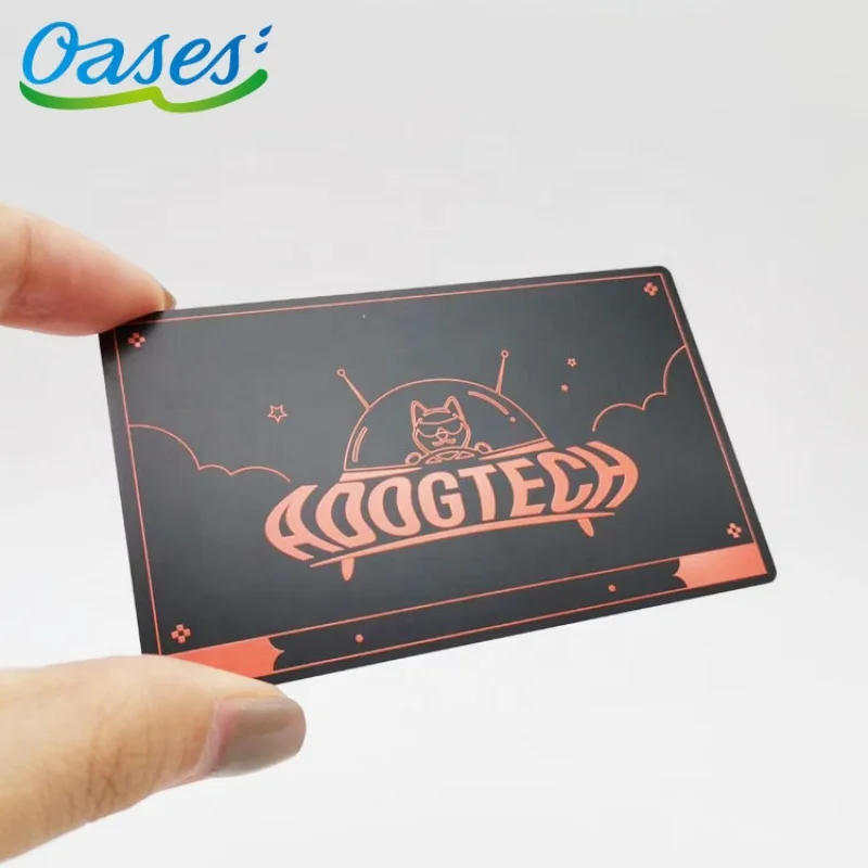 piezas Fabricante de tarjetas de visita de metal personalizadas OEM de alta calidadPersonalizado