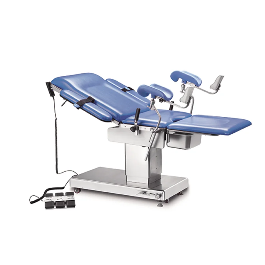 

IN-004 Medical Hospital Birthing Bed Electric Multi-function Obstetric Gynecology Operating Table Surgical Operation Table