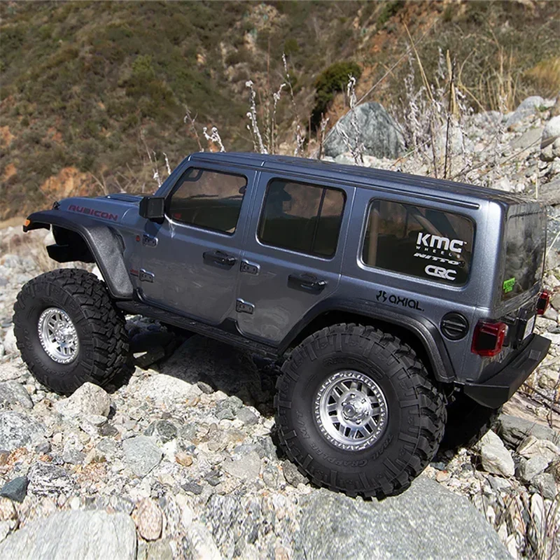 AXIAL AXI03007 1/10 SCX10 Ⅲ 電動 4WD リモートコントロール オフロード クローラー シミュレーション モデルカー キット 空フレーム クリアランス、RC カー