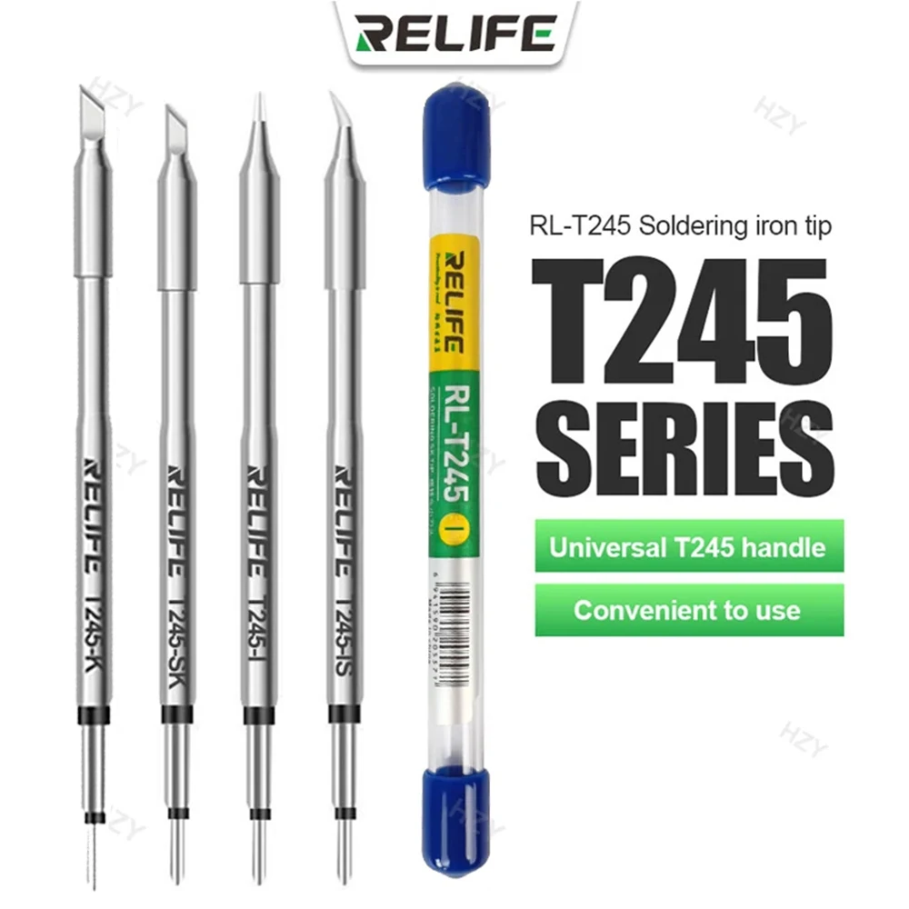 RELIFE RL-T245 punte punta per saldatore universale C245 compatibile per xwelding T245 stazione di saldatura GVM T245 Hand