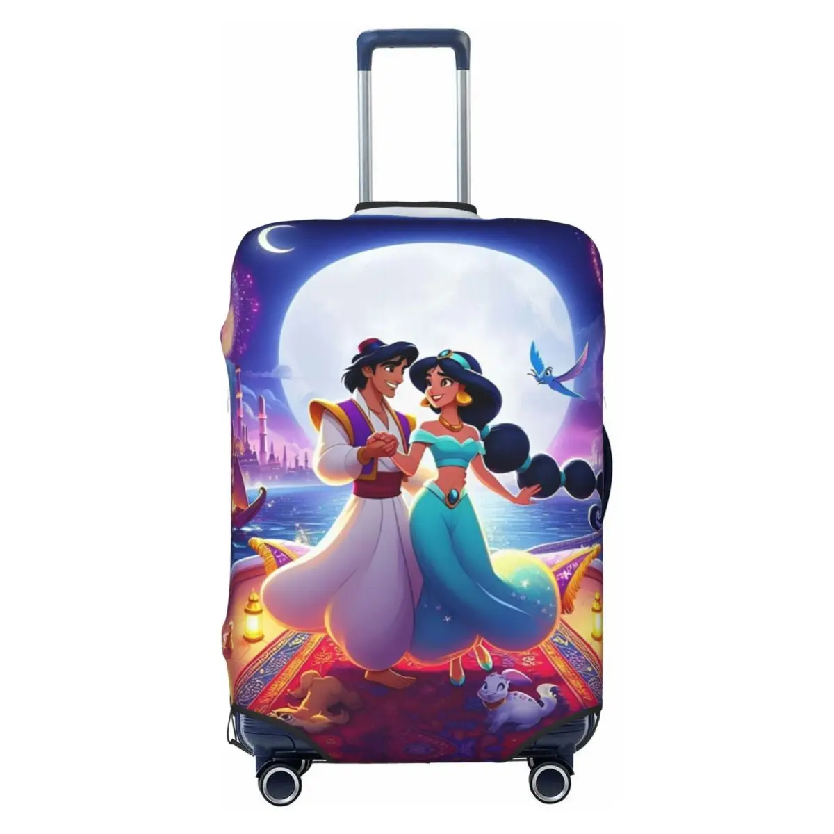 

Защитный чехол для чемодана с манга-принтом Аладдина, забавный защитный чехол для дорожного чемодана 18-32 дюйма
