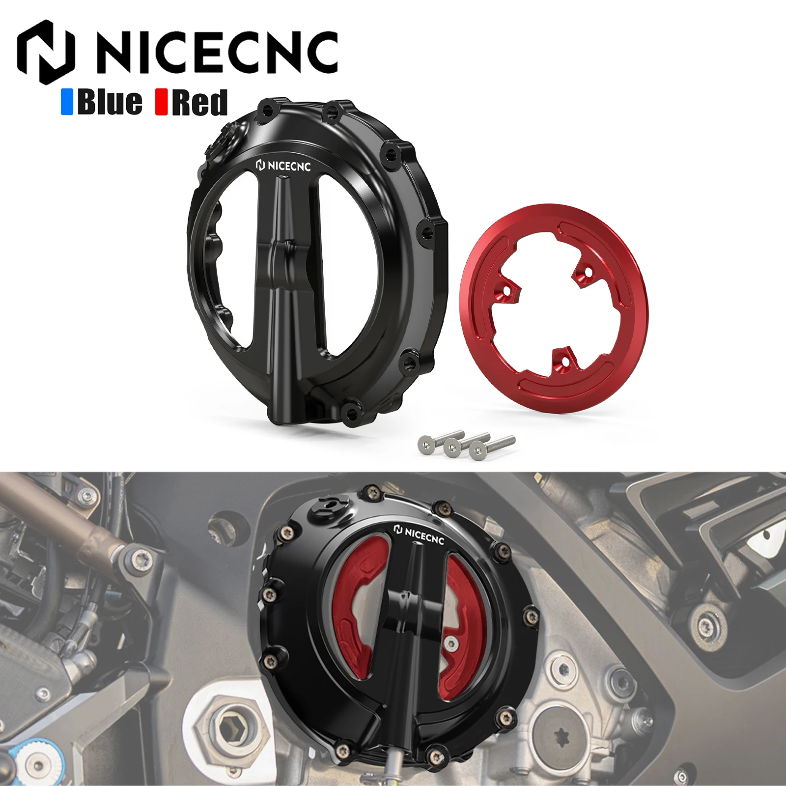 

For BMW S1000RR S1000XR Motorcycle Clutch Cover M1000RR 2021-2024 S1000R 2022-2024 S1000RR XR M 1000RR S 10000RR XR S 1000XR