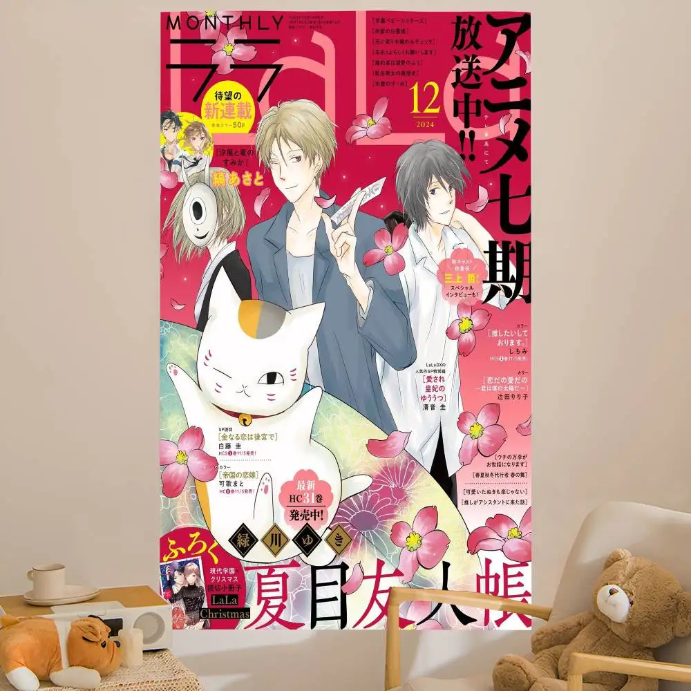 Natsume Yuujinchou Cartoon Hanging Bohemian Tapestry Indian Buddha Wall Decoration Witchcraft Bohemian Hippie Cheap Hippie