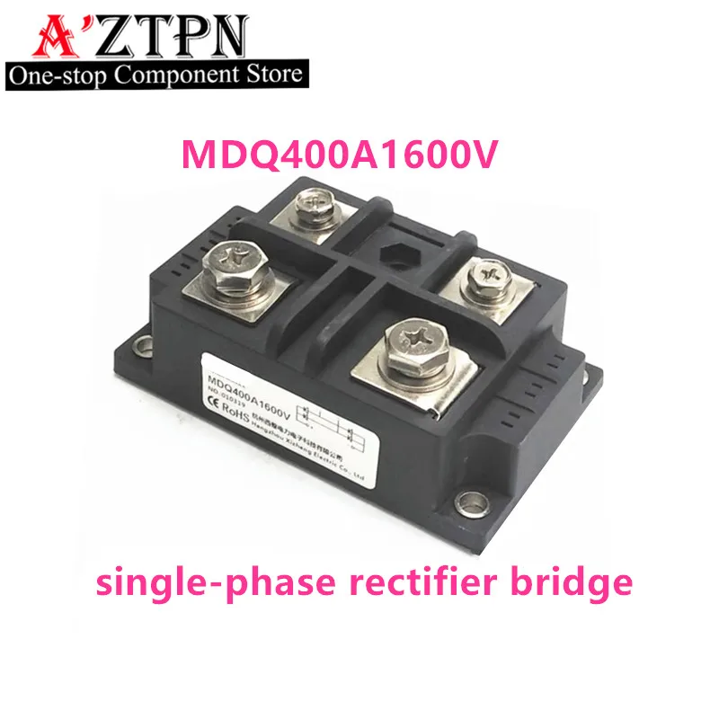 Einphasige Gleichrichterbrücke MDQ100A1600V MDQ150A1600V 50A 60A 100A 200A 250A 400A 500A Diode 300A-16 Modul Kühlkörper DC 12VDC