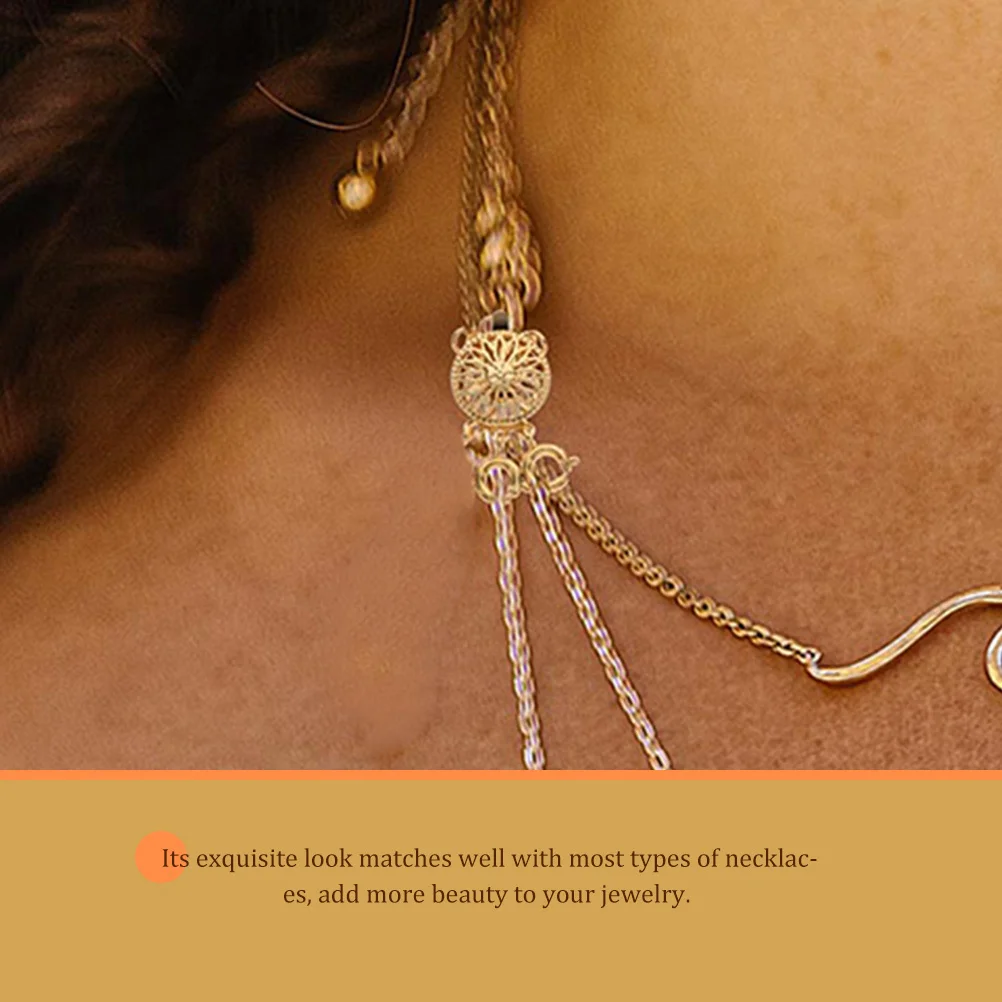 

Necklace Stacker Clasp Layering Jewelry Layered Jewellery Clasps and Fasteners Making Buckle Separator