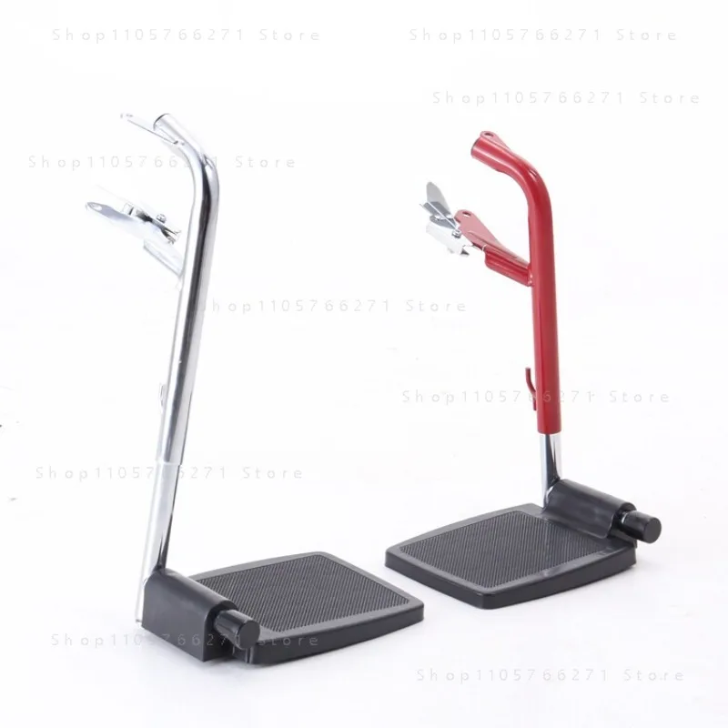 Manual wheelchair accessories, elderly home health care, hand push scooter, leg combination, short quick removal pedal assembly