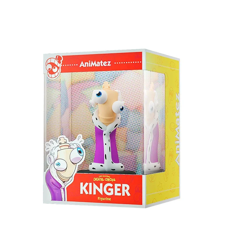 새로운 재고 있음 오리지널 놀라운 디지털 서커스 의상 애니메이션 피규어 Pomni Zooble Kinger Jax Gummigoo Ragatha 인형 장난감 선물