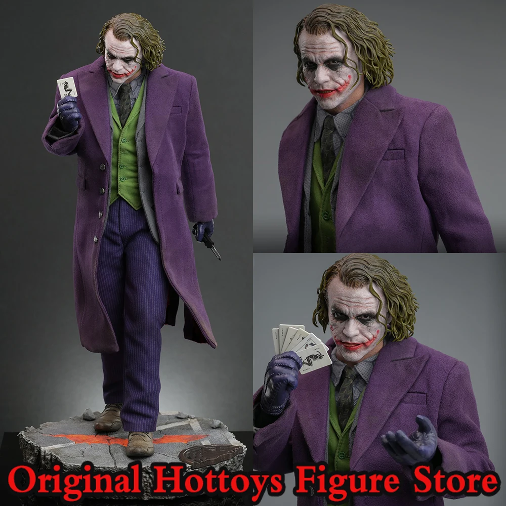 HOTTOYS HT DX32 1/6 Scale Male Soldier Dark Knight Joker Supervillain Full Set 12-inches Action Figure Model Gifts Collection