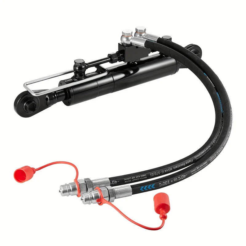 رافعة هيدروليكية قابلة للتعديل. 2-2 - أسطوانة هيدروليكية معدنية متينة، مع خراطيم مزدوجة ونطاق G3/8,8-5/16 إلى 28-11/16 #5