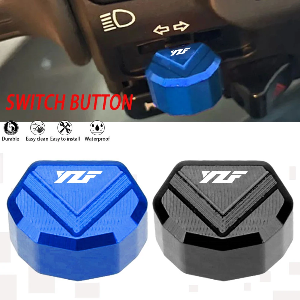 

For Yamaha YZF-R1 YZFR3 YZFR6 YZFR7 YZFR15 Motorcycle YZF R1 R3 R6 R7 R15 V2 V3 R125 Switch Button Turn Signal Switch Key Cover