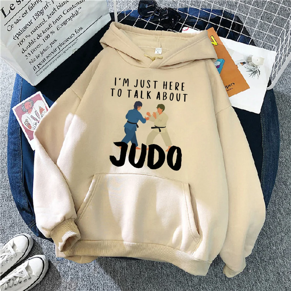 Judo hoodies women streetwear 2023 aesthetic sweat y2k hoddies women anime sweater