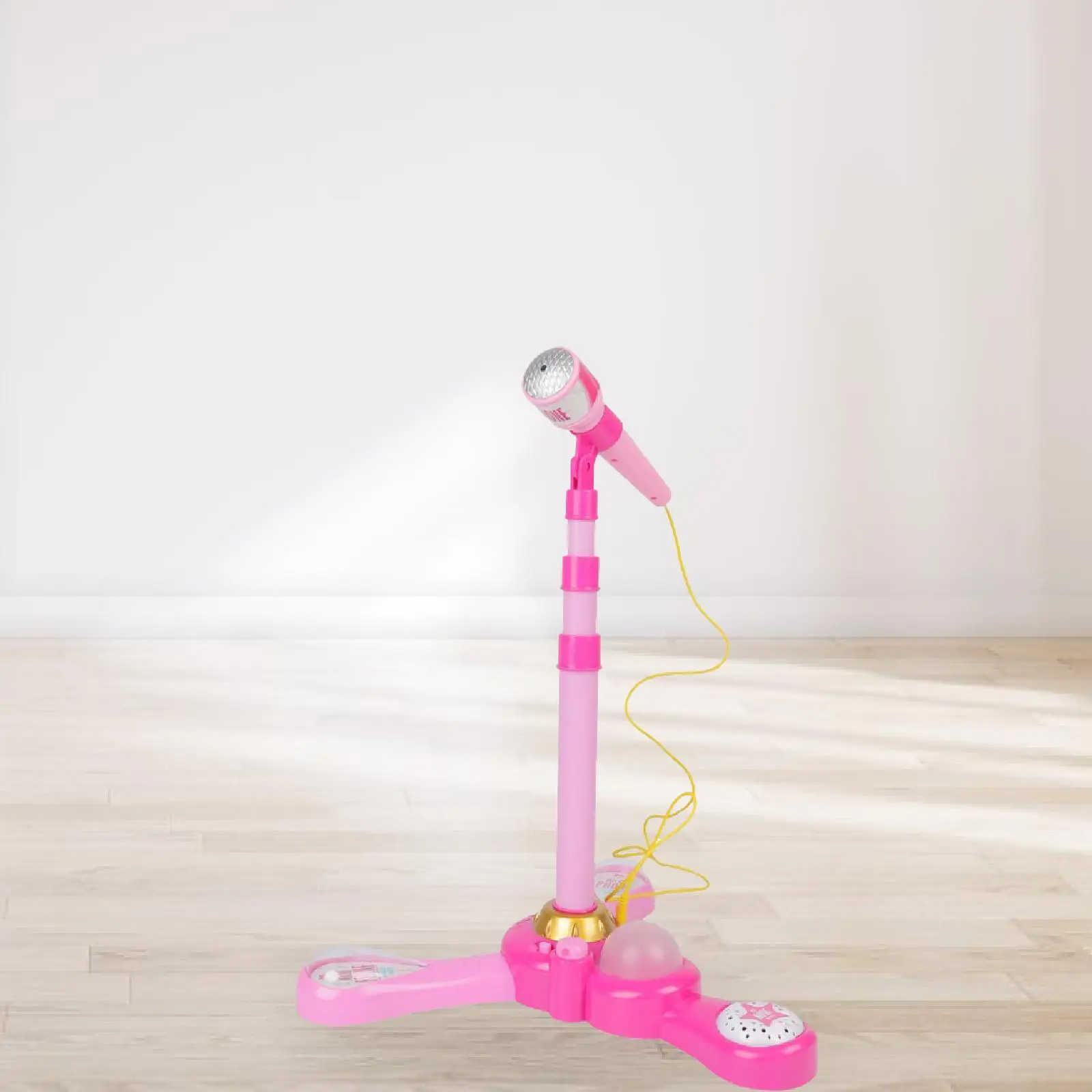 Детская подставка для микрофона, игрушка для вечеринки, регулируемая подставка, игрушка для микрофона для пения