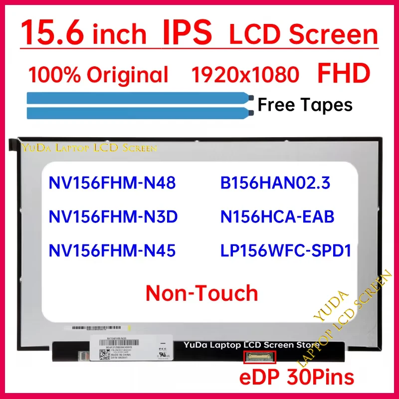 schermo-lcd-ips-per-laptop-da-156-nv156fhm-n48-nv156fhm-n3d-nv156fhm-n45-b156han023-n156hca-eab-lp156wfc-spd1-pannello-display-a-matrice