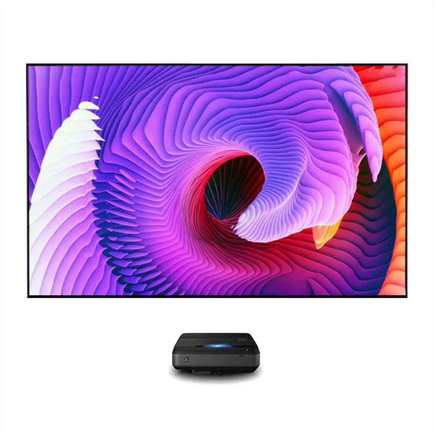 Hàng Mới Về Năm 2022 Chất Lượng Tốt Nhất 100/120 Inch 16:9 Khung Cố Định Màn Hình Máy Chiếu Huyện ALR Ánh Sáng Môi Trường Xung Quanh Từ Chối Chiếu