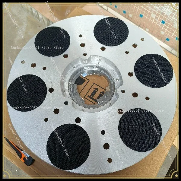 BF52 Aluminum Grinding Disc for Ground Polishing Machine 17/18 Inch Crystal Surface Stone Polishing Pad for 175mm Polisher