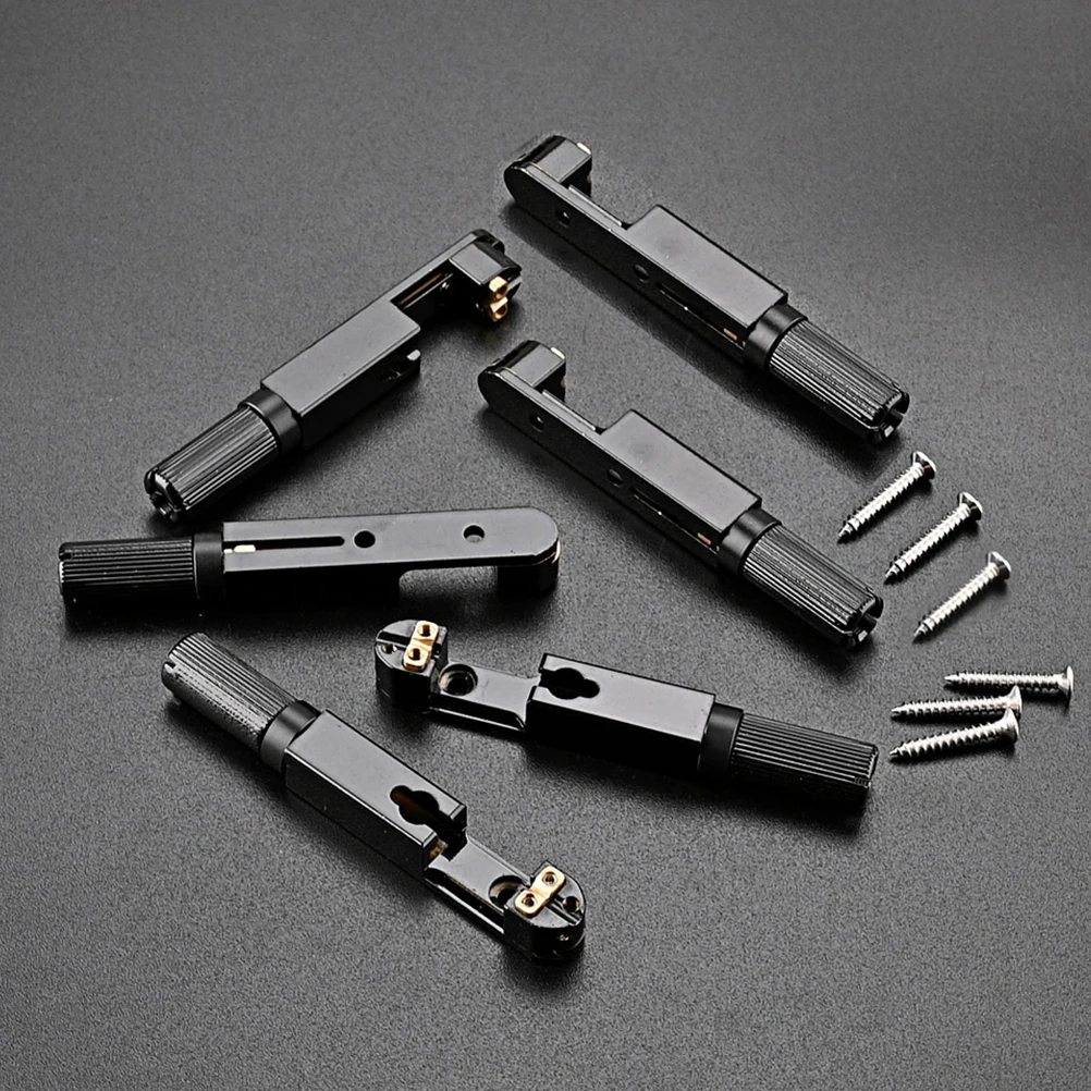 

1 set 1 Set Single Headless Guitar Bridge Metal Replacement Parts Saddle For Electric Bass Guitar Luthier Tools Accessories