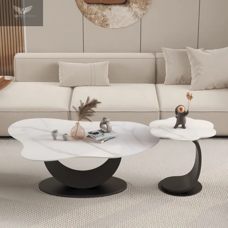 Cloud Rock Plate Couch Tisch Simple Home Light Kleine Wohnungen Neue Tee Tisch Wohnzimmer Möbel Couch Tisch Kombination