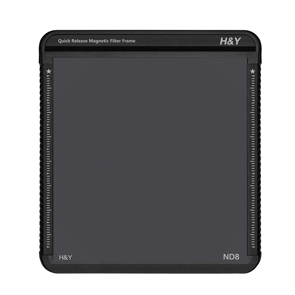 H&Y Camera Lens Filter 100x100mm Magnetic Square Filters ND8 ND16 ND32 ND64 ND1000 Filter With Frame