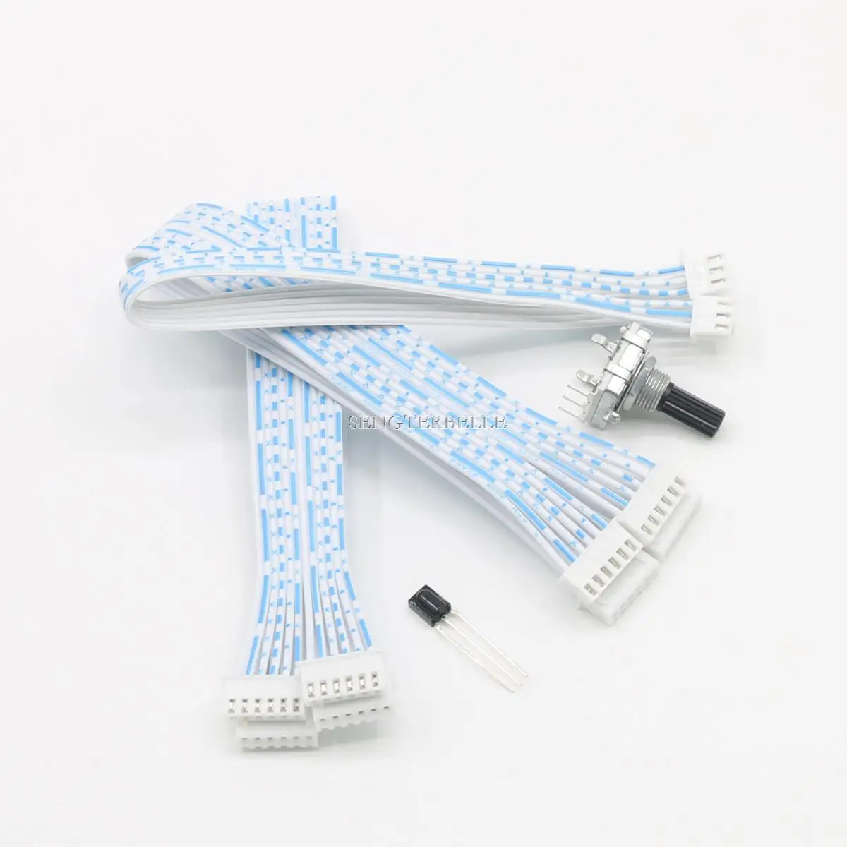 Potenciómetro de Motor HiFi, placa de Control de volumen estéreo/Balance remoto con 4 vías de entrada de Audio de relé