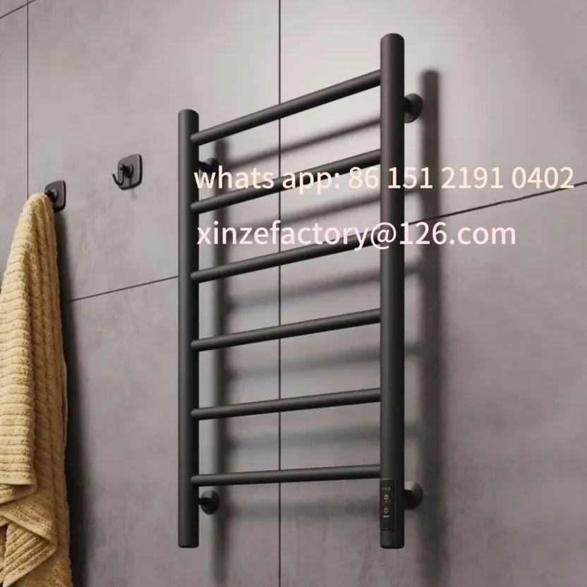 

Customizable Electric Towel Rack Intelligent Heating Bath Towel Rack Bathroom Toilet Shelf Carbon Fiber Quick Heating
