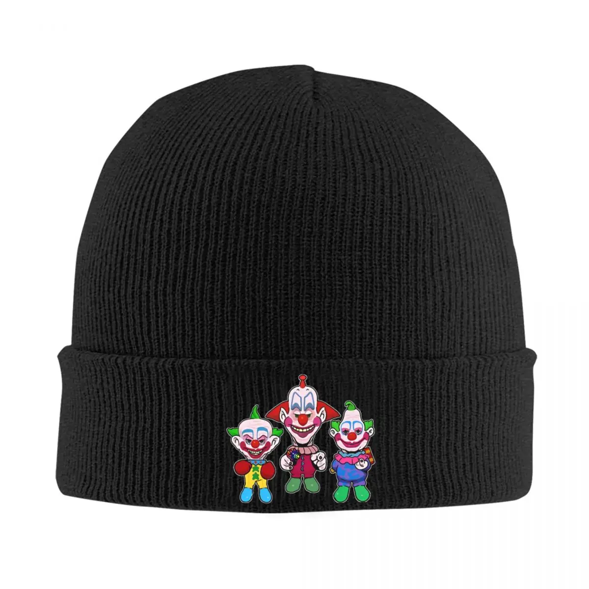 Killer Klowns From Outer Space Beanie Hats animation Bonnet Hats Men Women Fashion Outdoor Knit Hat Spring Pattern Elastic Caps