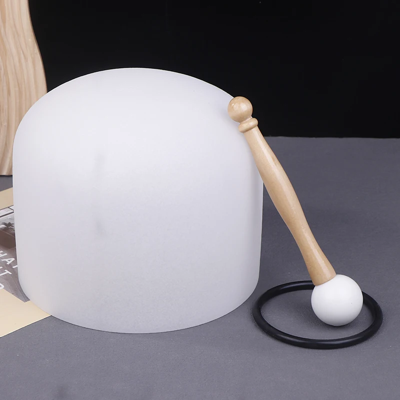 

Звуковое терапевтическое оборудование 8-дюймовая кристаллическая кварцевая поющая чаша 432 Гц