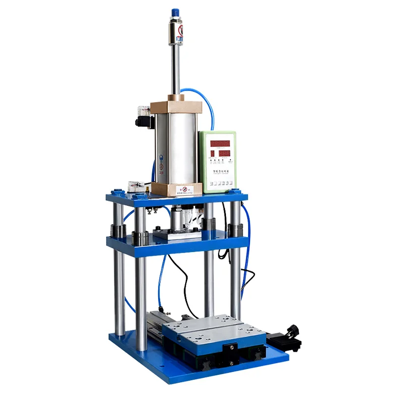 

Четырехколонный цилиндрический пресс Маленький, пневматический пресс с раздвижным столом C-типа, пневматический перфоратор для пивоварения воздуха