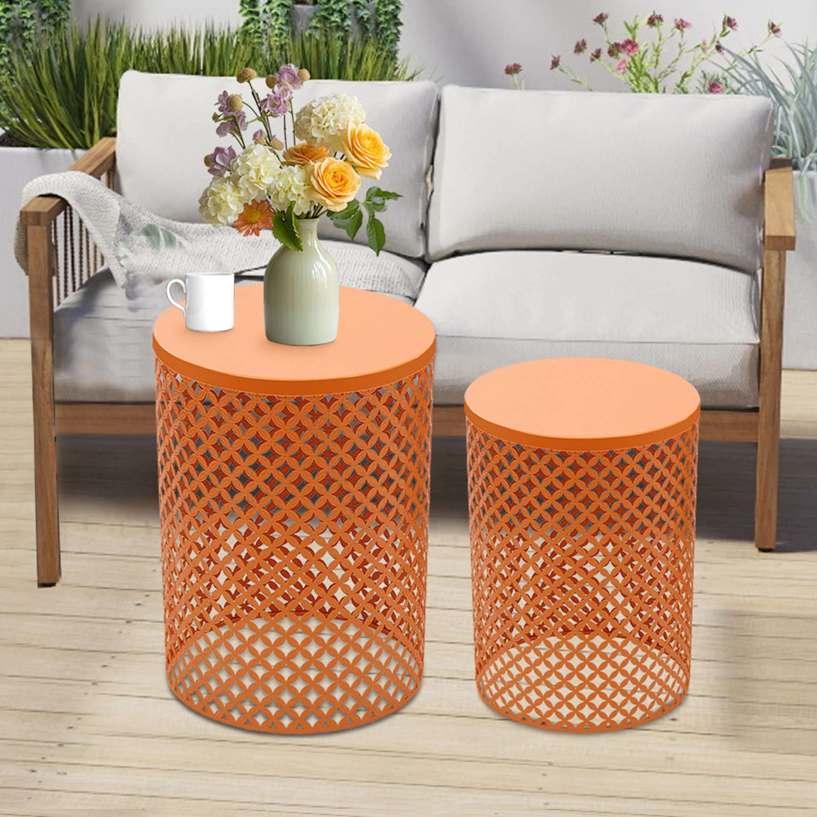 2pcs Side Table 14.57 