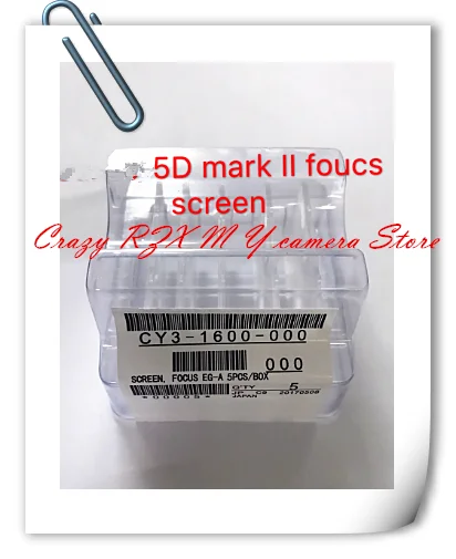 Novo para canon 5d2 5d4 5ds 5dsr tela de foco visor foco vidro fosco 5dii 5div 5dm2 5dm4 5d mark 2 4 ii iv mark2 mark4