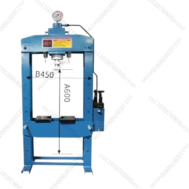

Manual Hydraulic Bed Bearing Press Frame Stamping Press Pneumatic Hydraulic Press 20T