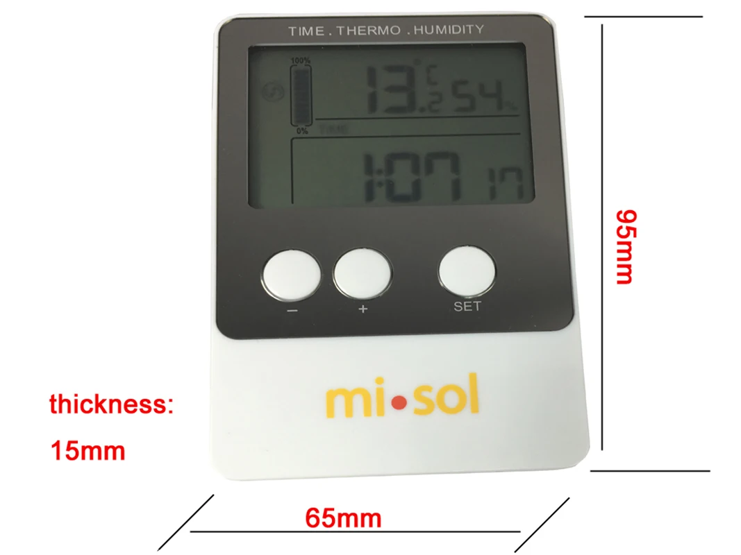 Misol Data Logger Temperature Humidity USB Datalogger thermometer data record