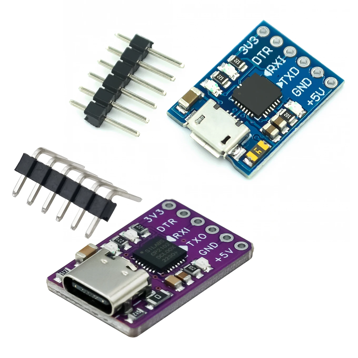 MCU2012 CP2102 MICRO USB to UART TTL Module 6Pin Serial Converter UART STC Replace FT232