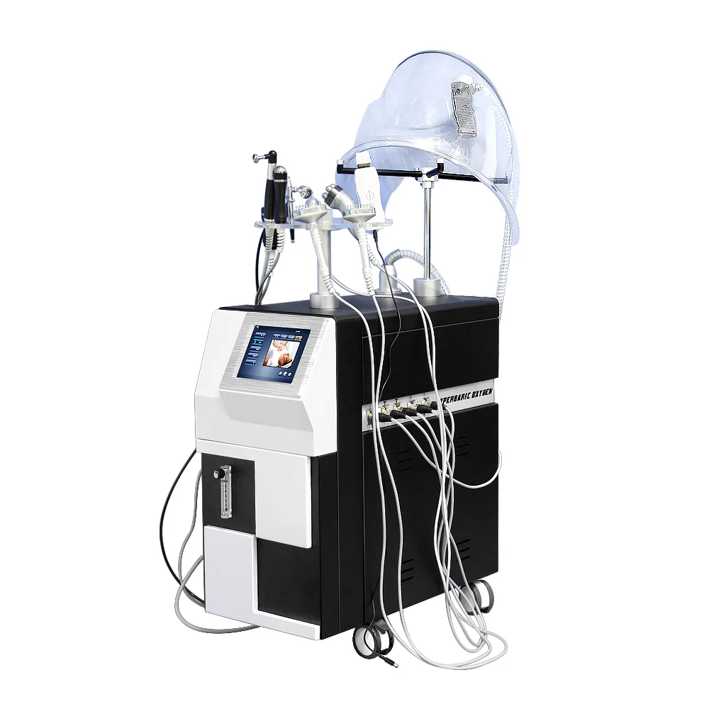 

Beauty Salon Equipment: Multifunction Oxygen Jet Skin Care Machine for Skin Tightening Management with Skin Scrubber